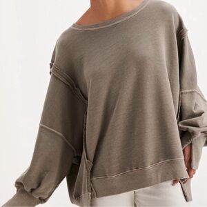 NWT Free People We The Free | Camden Sweatshirt Pullover | Small